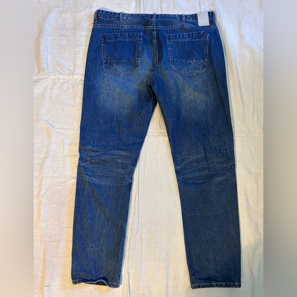 Sean Jean Hamilton Tapered jeans relaxed tapered fit medium dark blue - Picture 4 of 11